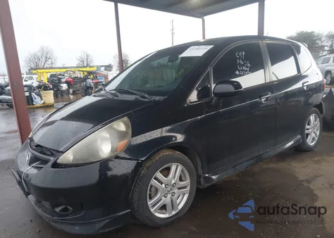 2008 Honda Fit Sport z USA, uszkodzony, nr VIN JHMGD38658S013970
